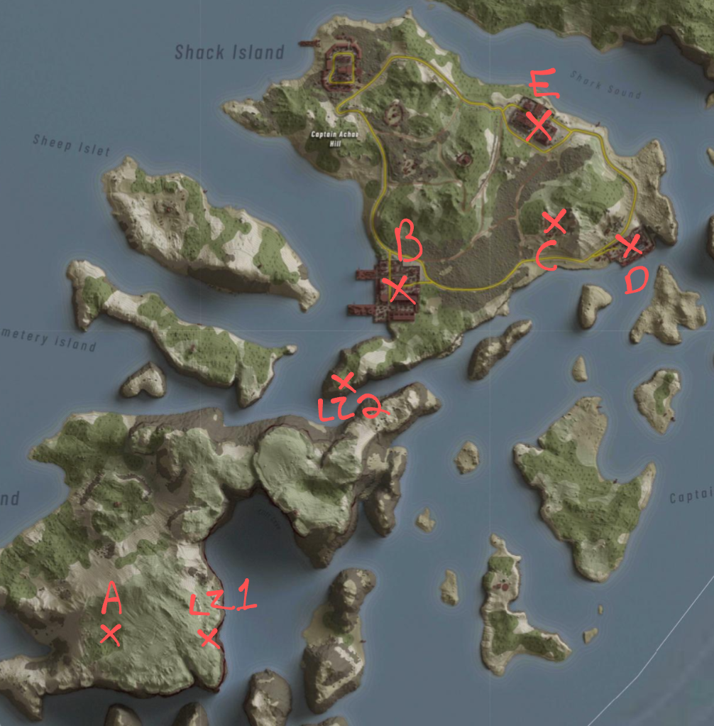 Operation Vespa tacmap